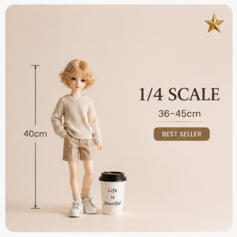 1/4 Scale (36–45cm)