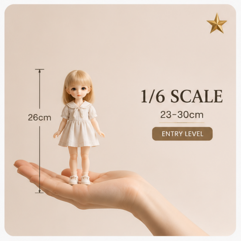 1/6 Scale (23–30cm)
