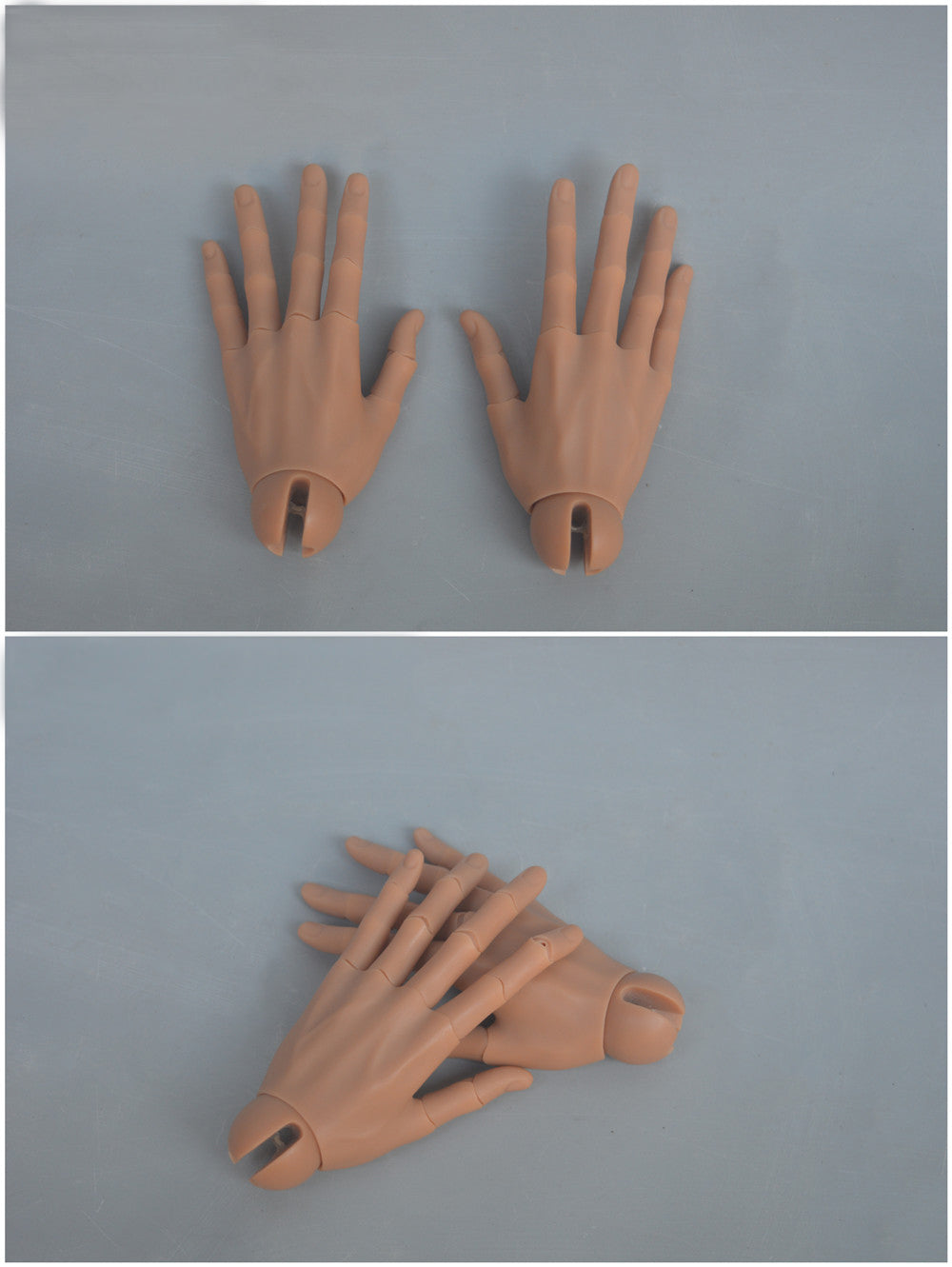 1/3 scale BJD doll articulated hands accessory for large male dolls
