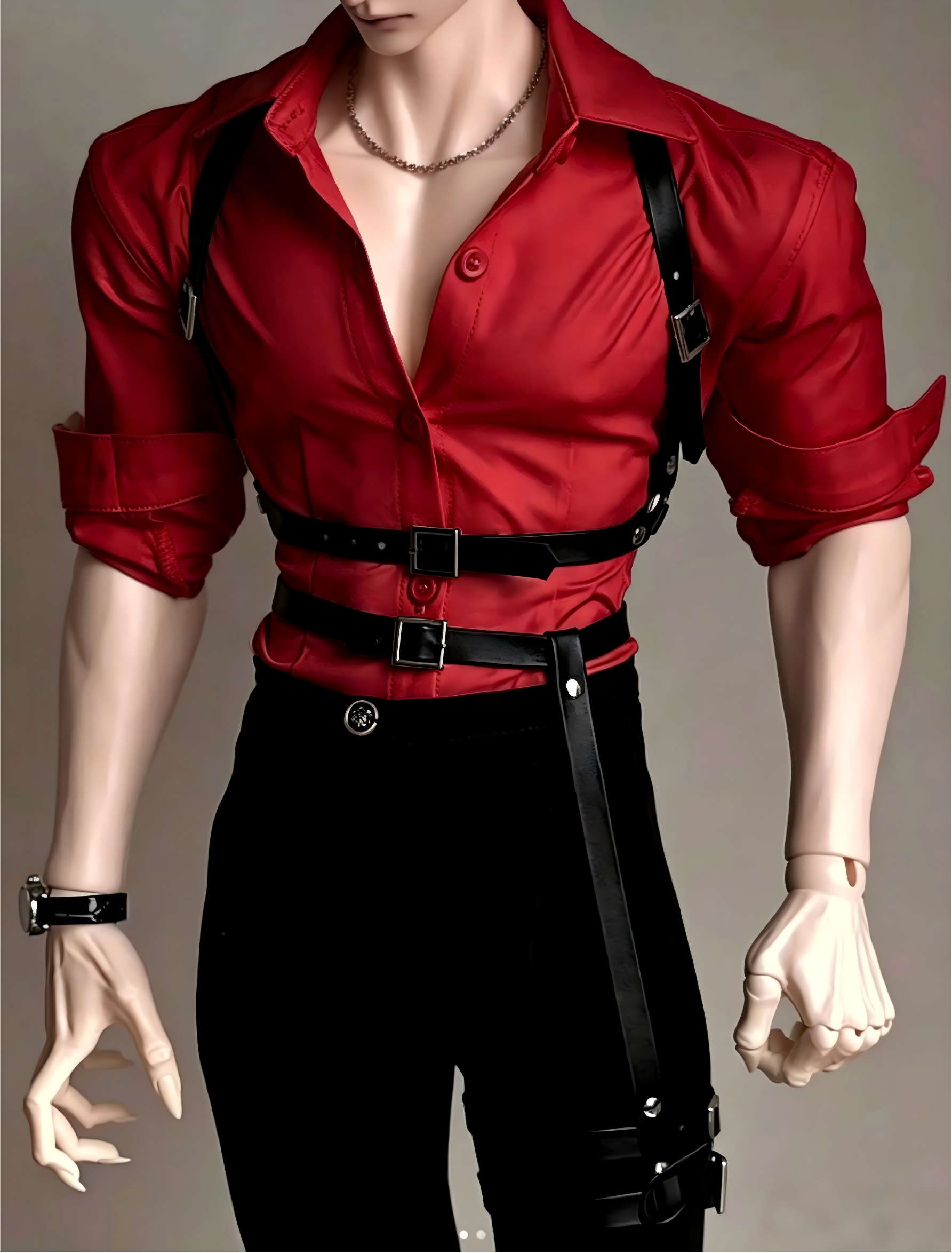 Oberon 79cm Mature Male BJD Doll | Large Resin Body with Blank Head