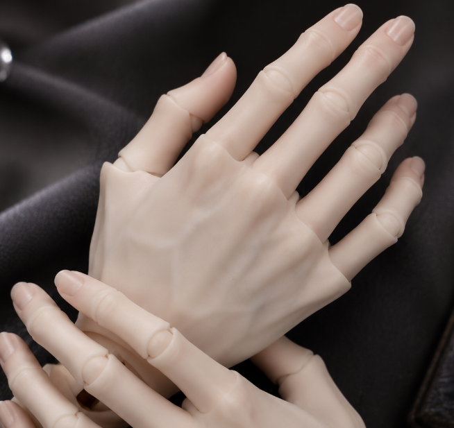 75cm 1/3 Scale Male BJD Hands | Li Articulated Hands