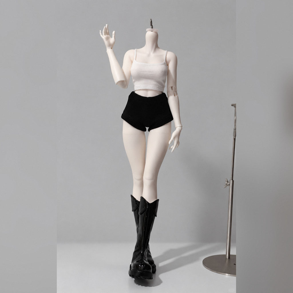 39cm 1/4 scale female BJD body standing pose showing full body proportions and articulation