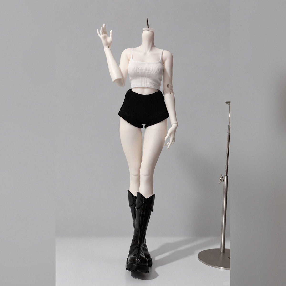 39cm 1/4 scale female BJD body standing pose showing full body proportions and articulation
