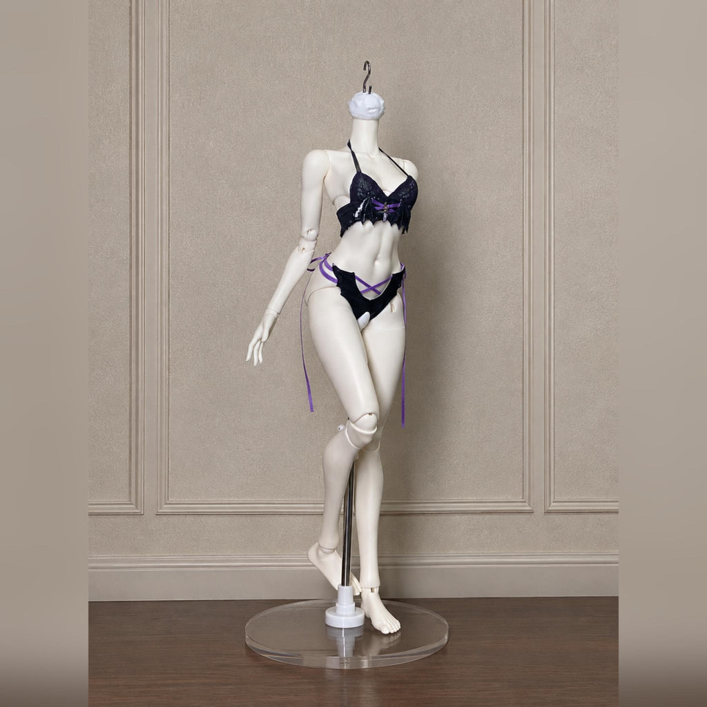 43cm 1/4 scale female BJD body full-length display showing body proportions and articulated joints