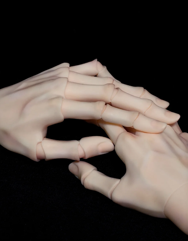 75cm 1/3 Scale Male BJD Hands | Li Articulated Hands