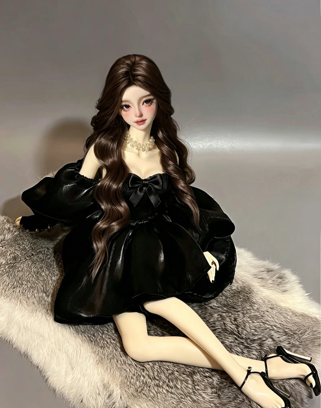 Elara 1/3 Scale BJD Doll, Elegant Intellectual Style, 64cm Ball Jointed Doll | Head / Body / Full Set Available