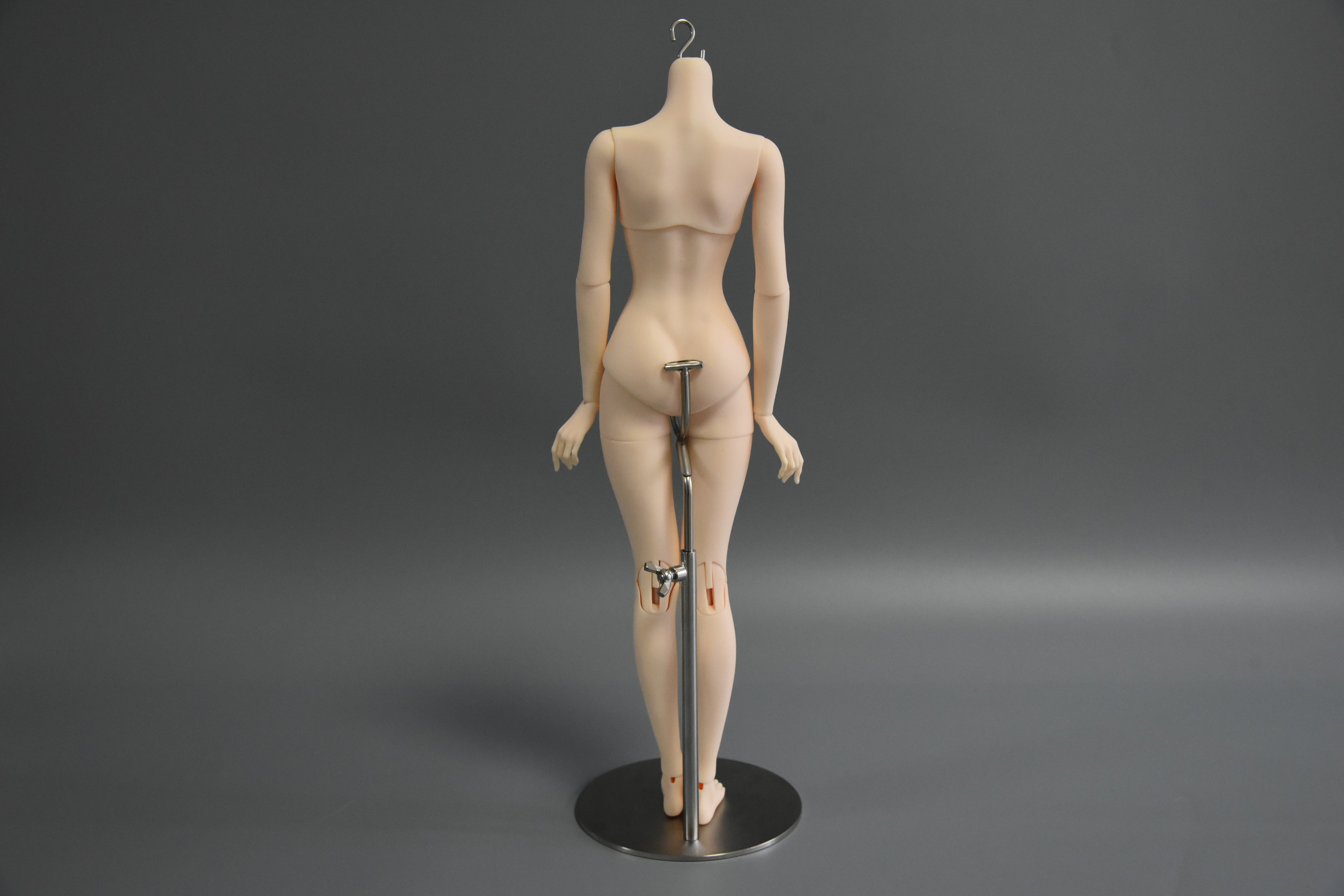 Premium 1/4 Victoria Curvy Female BJD Body, Stunning Curved Figure Unpainted Resin Blank Girl BJD Torso Only