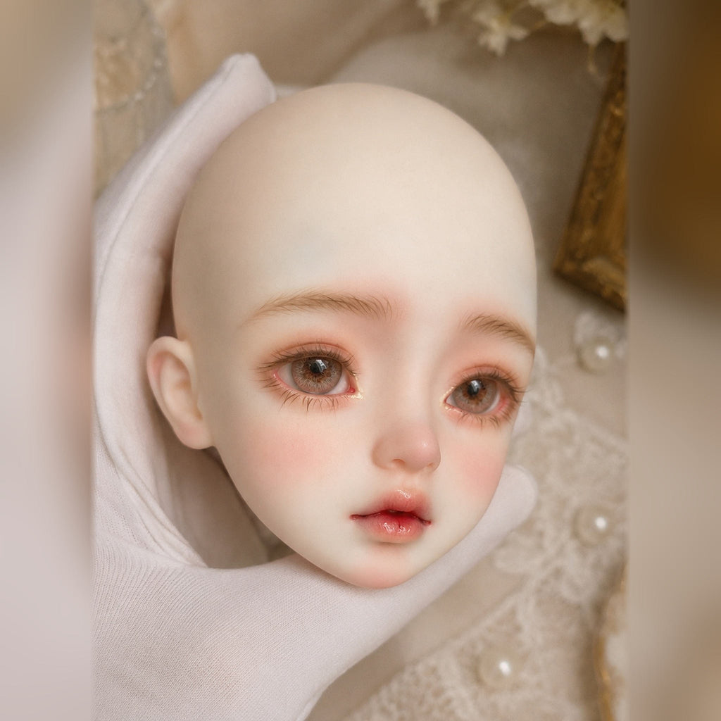 1/3 Scale BJD Carla Head Sculpt Face-up Makeup Detail Side View