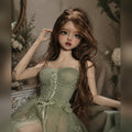 1/4 Scale BJD Girl Doll T4457 Head Sculpt with Custom Face-up Portrait