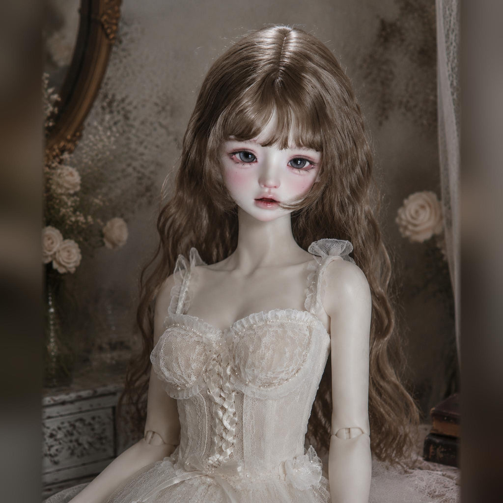 1/4 Scale BJD T4457 Head Sculpt with Soft Natural Custom Face-up
