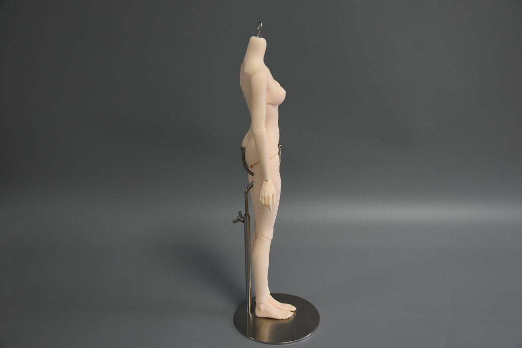 Premium 1/4 Victoria Curvy Female BJD Body, Stunning Curved Figure Unpainted Resin Blank Girl BJD Torso Only