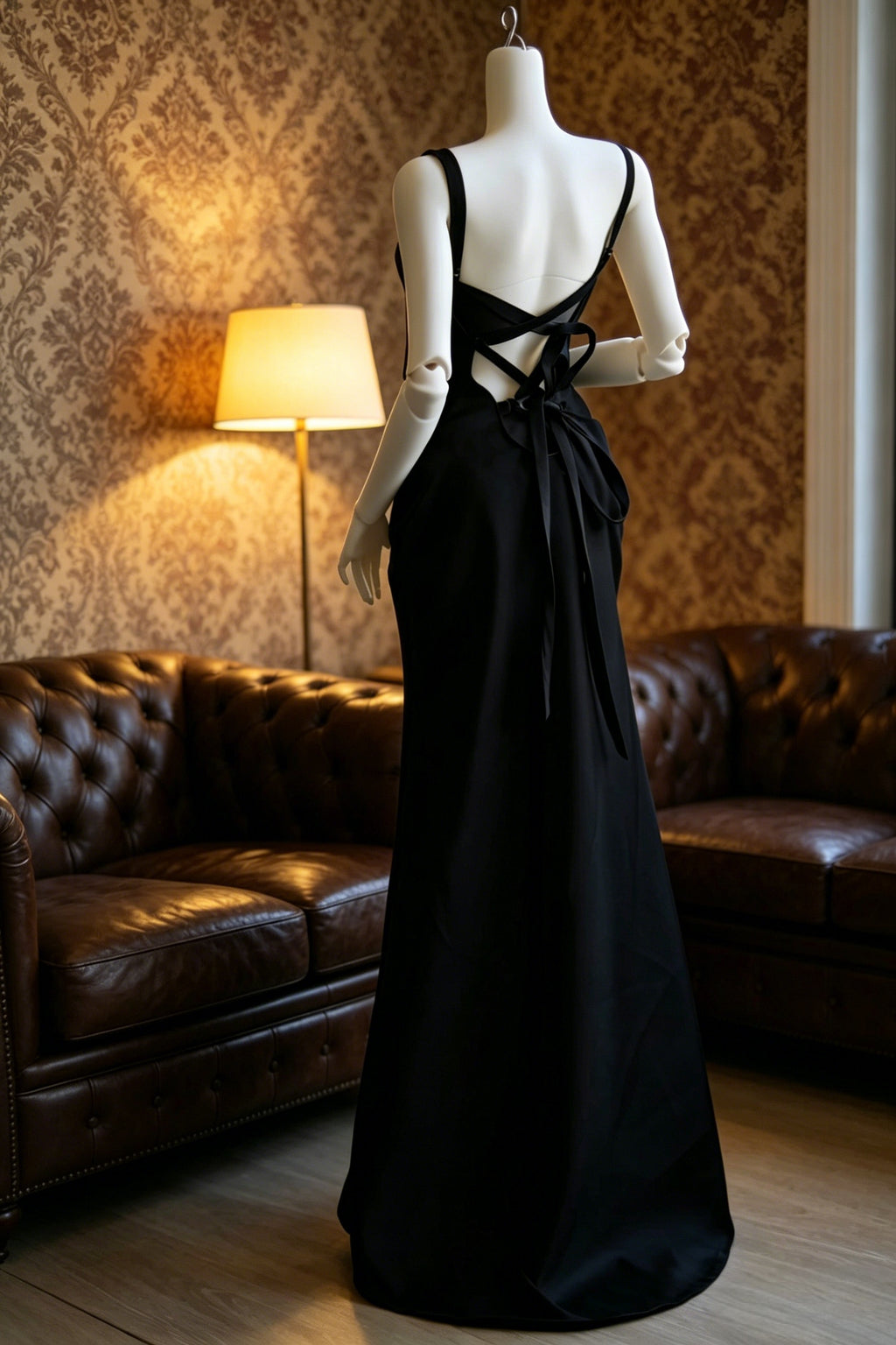 68cm female BJD resin body back view showing detailed back sculpt and body proportions