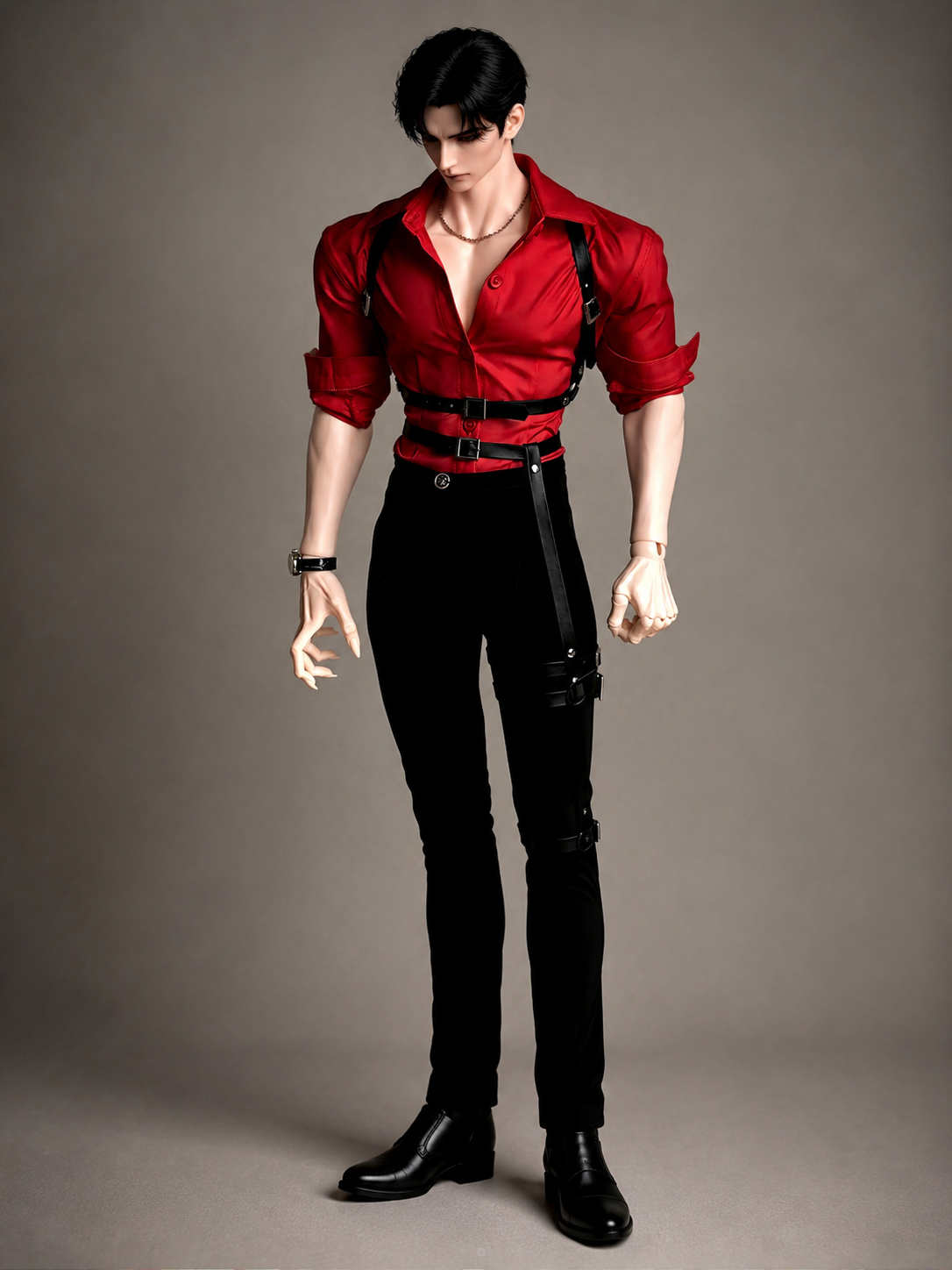 Oberon 79cm Mature Male BJD Doll | Large Resin Body with Blank Head