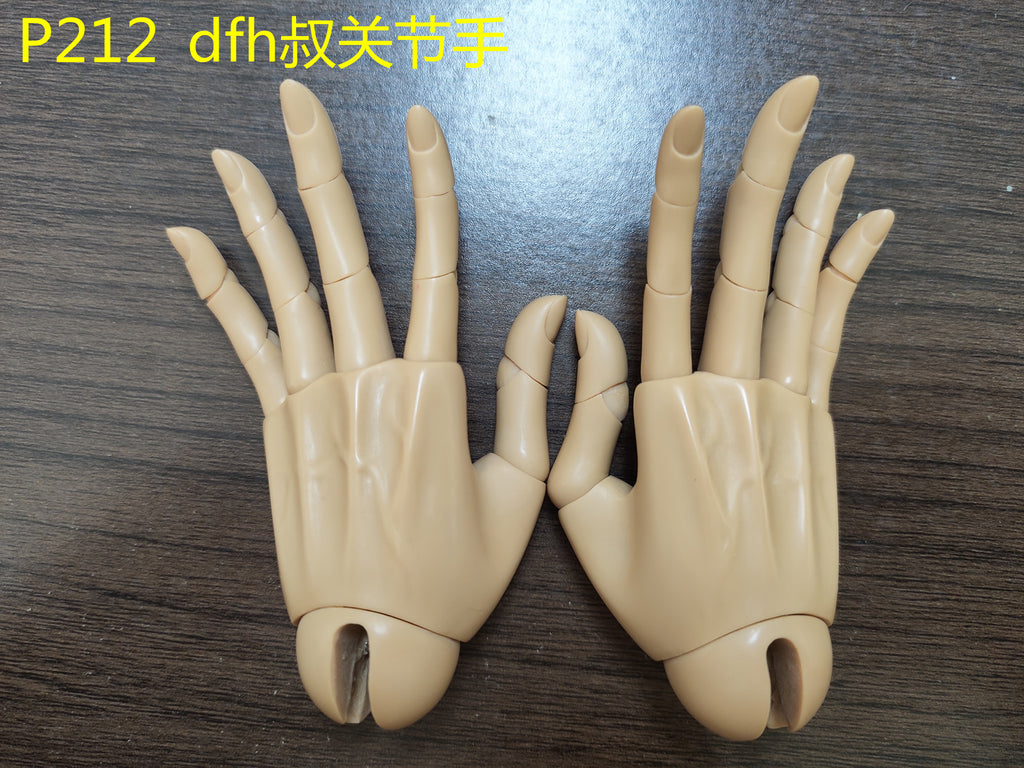 75cm Uncle BJD Articulated Replacement Hands | Ball Jointed Doll Spare Joint Hands