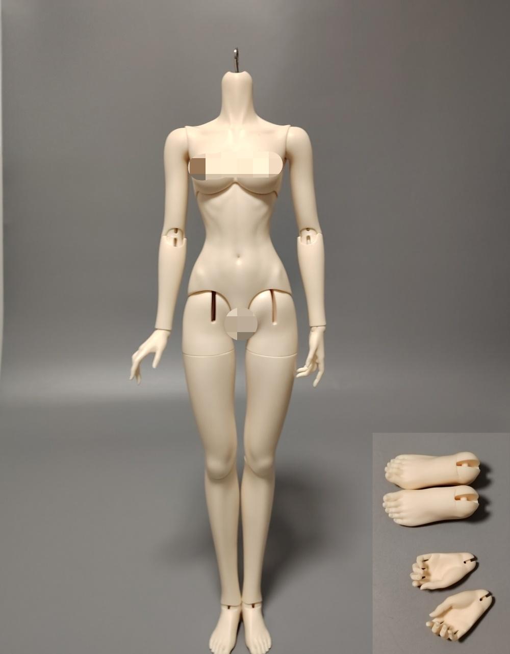 1/3 BJD doll head and body options for customization
