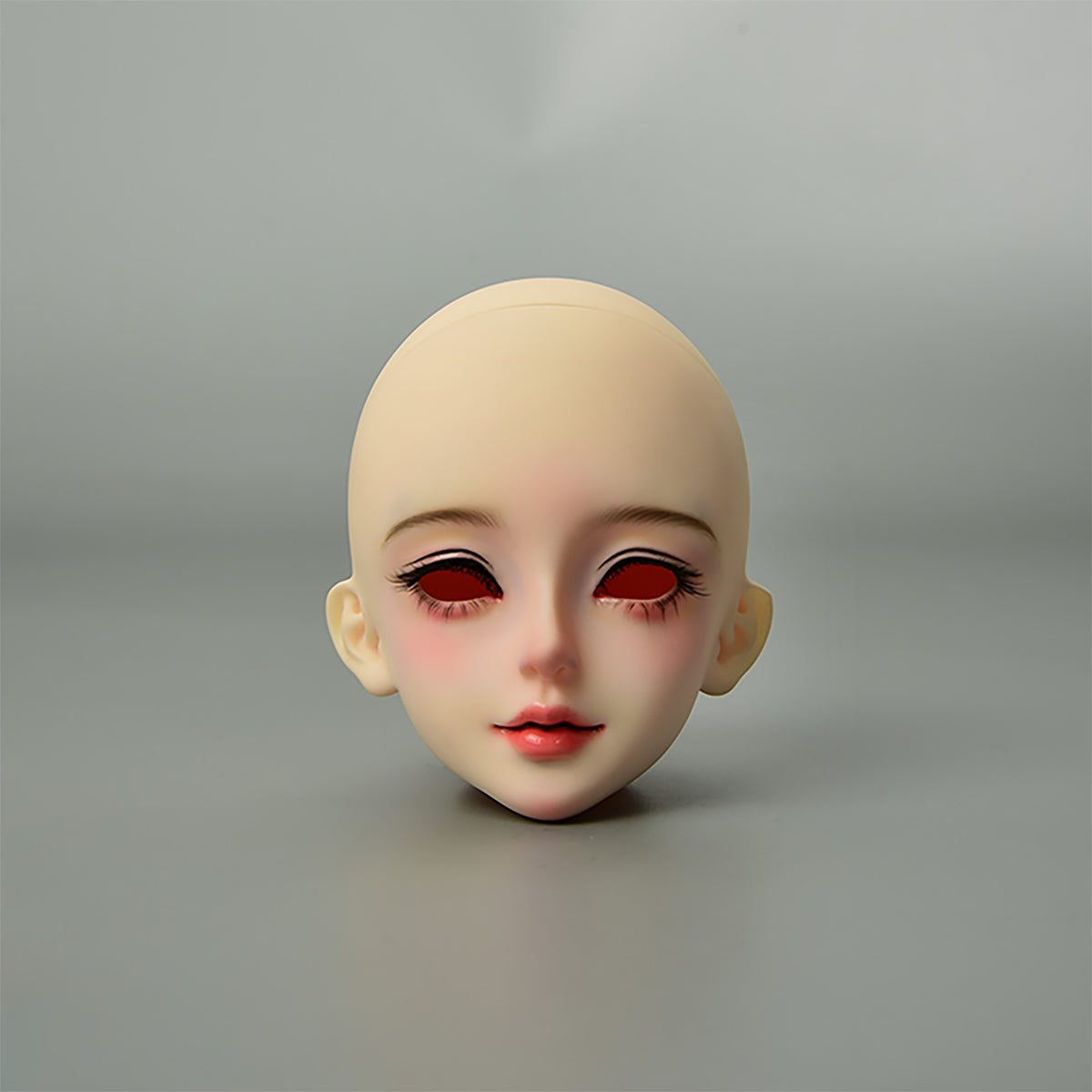 BJD female doll face sculpt with detailed resin makeup