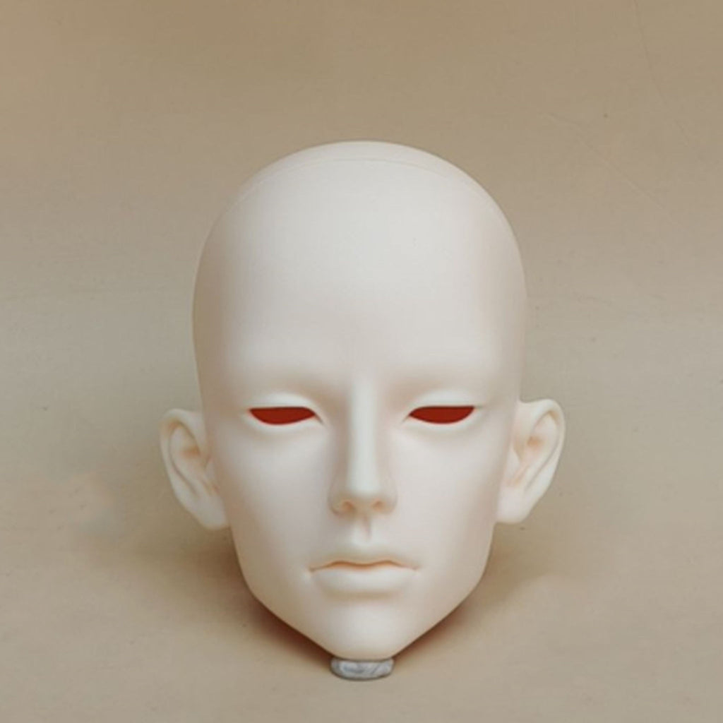 79cm BJD male doll blank head sculpt for customization with smooth resin surface and eye openings