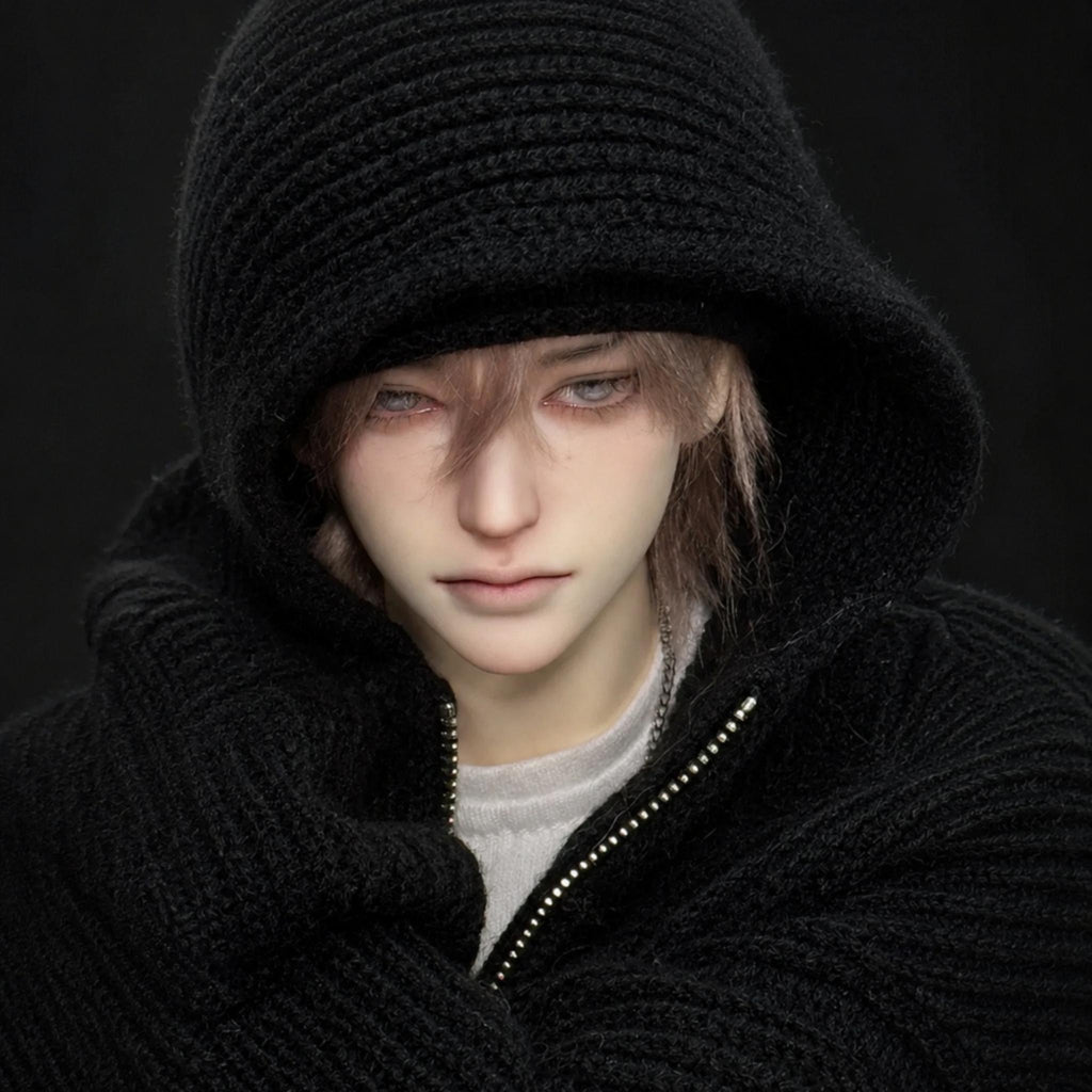  Large Male BJD Head Sculpt Lin Custom Face-up Fashion Portrait